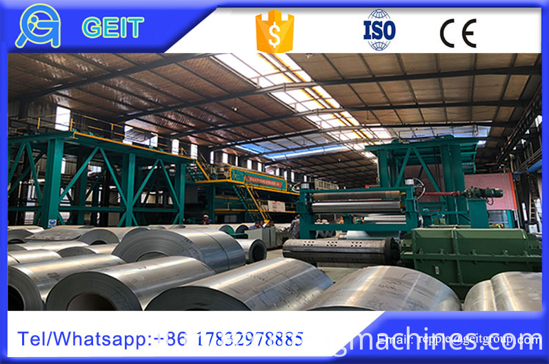linea di rivestimento a colori color coating line